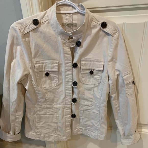 Cream coloured RW&Co cotton jacket - Picture 2 of 3